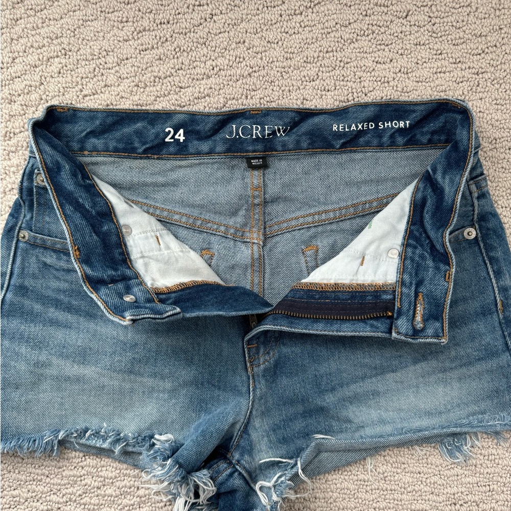 Jcrew cutoff Jean shorts